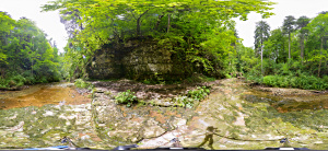 Kugelpanorama
                                                    in der
                                                    Gauchachschlucht
                                                    zwischen Burgm�hle
                                                    und Balgenb�chl