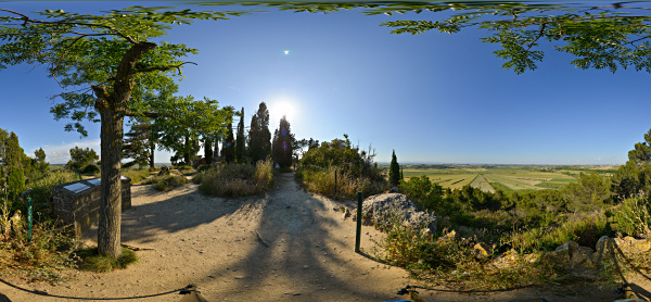 Auf dem Oppidum
                                          d'Enserune ein H�gel 5 km
                                          s�d�stlich Beziers, Rousillon,
                                          S�dfrankreich