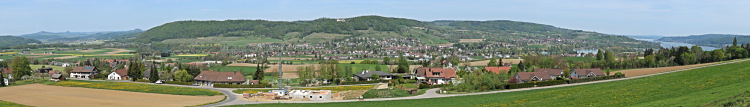 Blick auf Stein am
Rhein, Hohenklingen und Hegau Blick auf Stein am Rhein,
Hohenklingen und Hegau